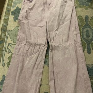 entro Dusty Mauve Relaxed-Fit Pants